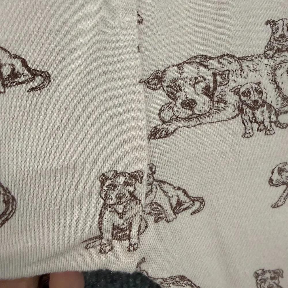 Kate Quinn Bamboo Panda Pants Size 3T Pink Pit Bull Sweatpants Pull On